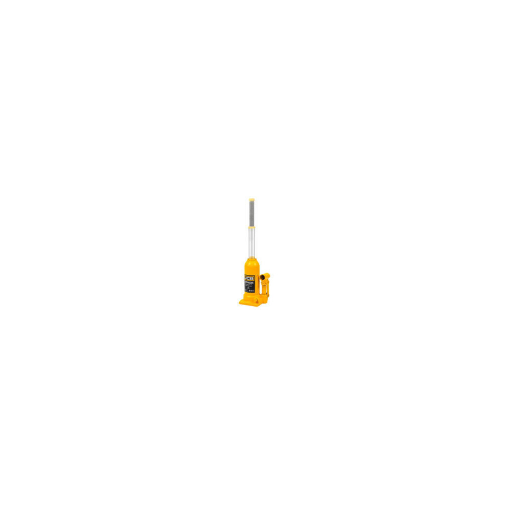 JCB 5 Tonne Heavy-Duty Automotive Hydraulic Bottle Jack, 474mm Maximum Lift