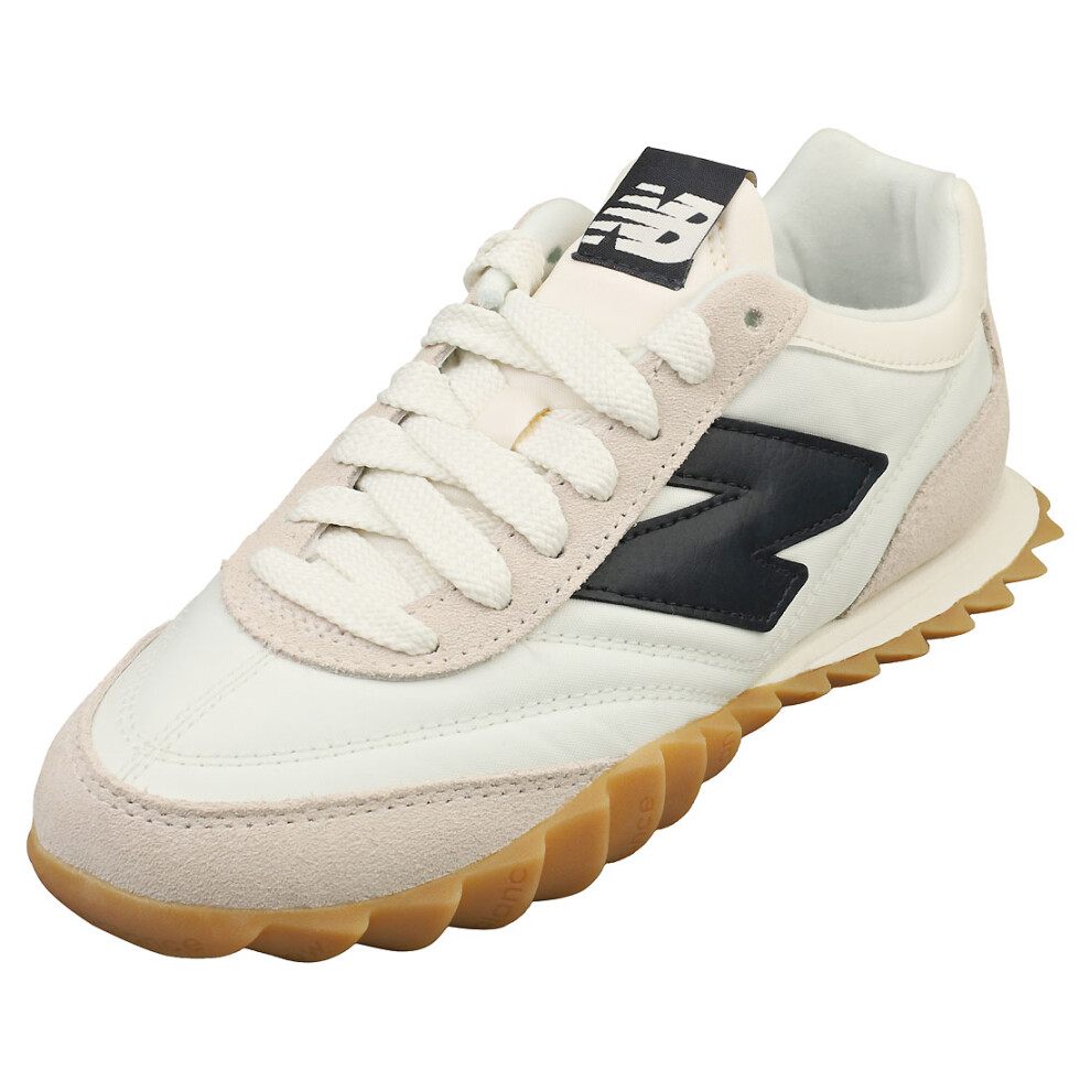 (6.5) New Balance Rc30 Unisex Fashion Trainers in White Black