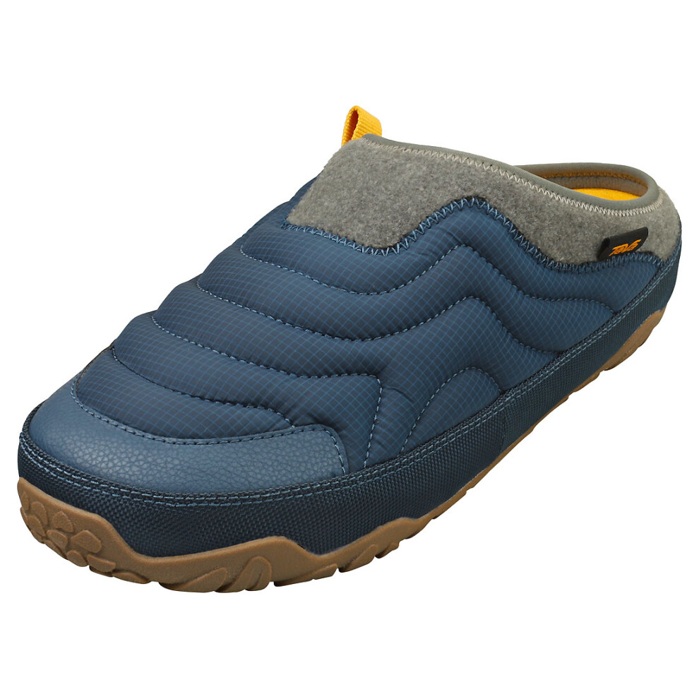 (8) Teva Reember Terrain Mens Slip On Shoes in Navy Grey