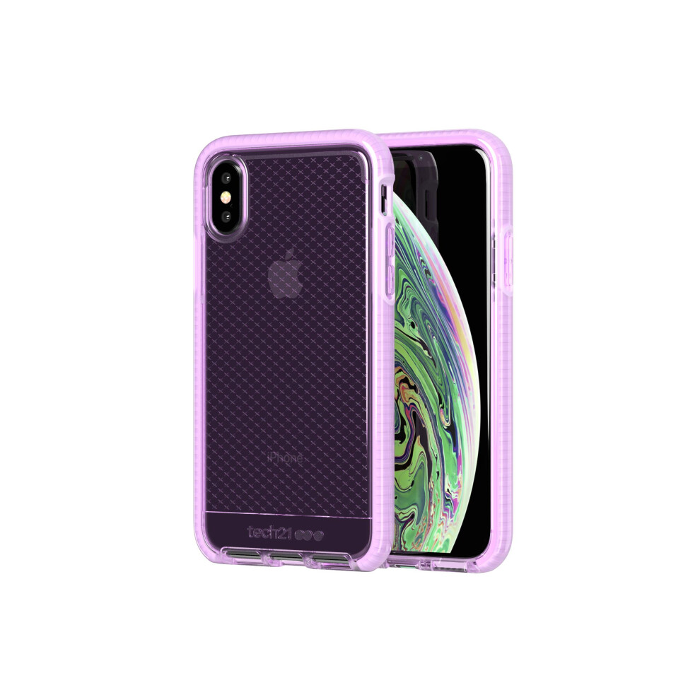 tech21 - Evo Check Case for Apple iPhone Xs - Orchid