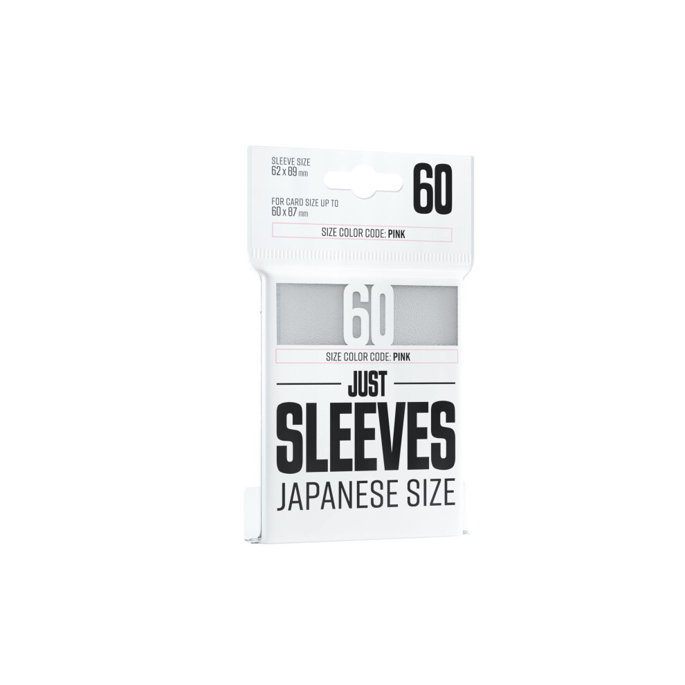 Just Sleeves | Pack of 50 Japanese Size Card Sleeves for Board Game and Card Games | 62 mm by 89 mm Card Sleeves | Professional Protection for TCG an