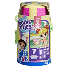 Baby Alive Foodie Cuties Bottle Sun 1. sorozat Meglepets jtkok lnyoknak Baba baba szett 3 hvelykes gyerekeknek 3 ves kortl