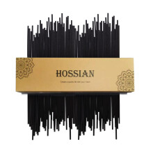 HOSSIAN 50 bucăți de bețe de difuzor din fibre negre, groase, 7,5 in (19 cm) pentru uleiuri de difuzor