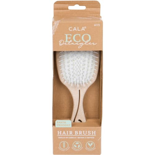 Cala Eco Detangler Paddle Borste (Jord) 1