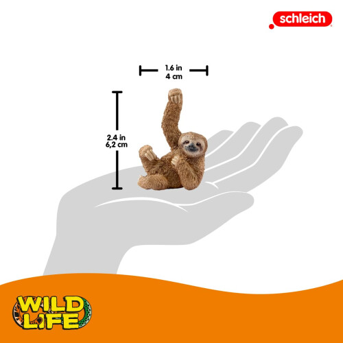 Schleich Schleich Wild Life, Παιχνίδια Ζώων για Αγόρια και Κορίτσια 3+, Φιγούρα Γλυκού Πιθήκου 1