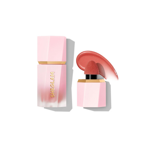 SHEGLAM Color Bloom Liquid Blush για τα Μάγουλα Shimmer Finish - Devoted