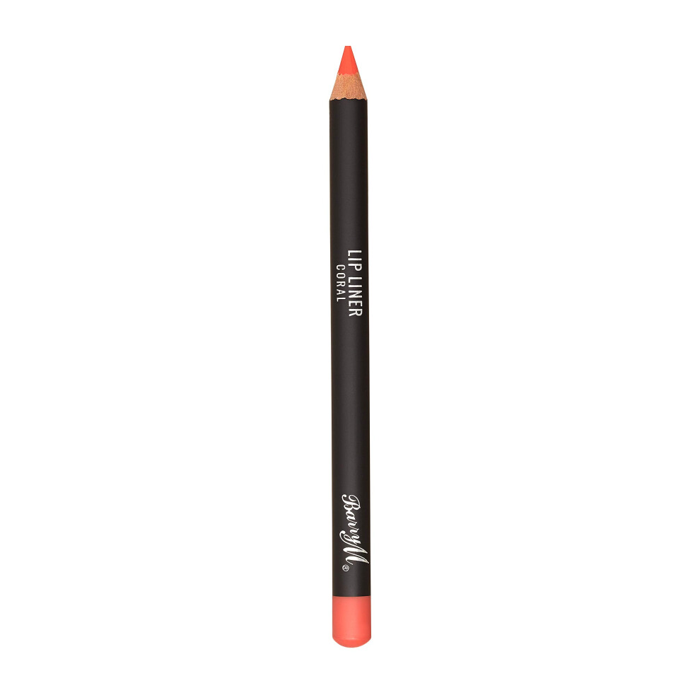 Barry M cosmetics Lip Liner coral, Red