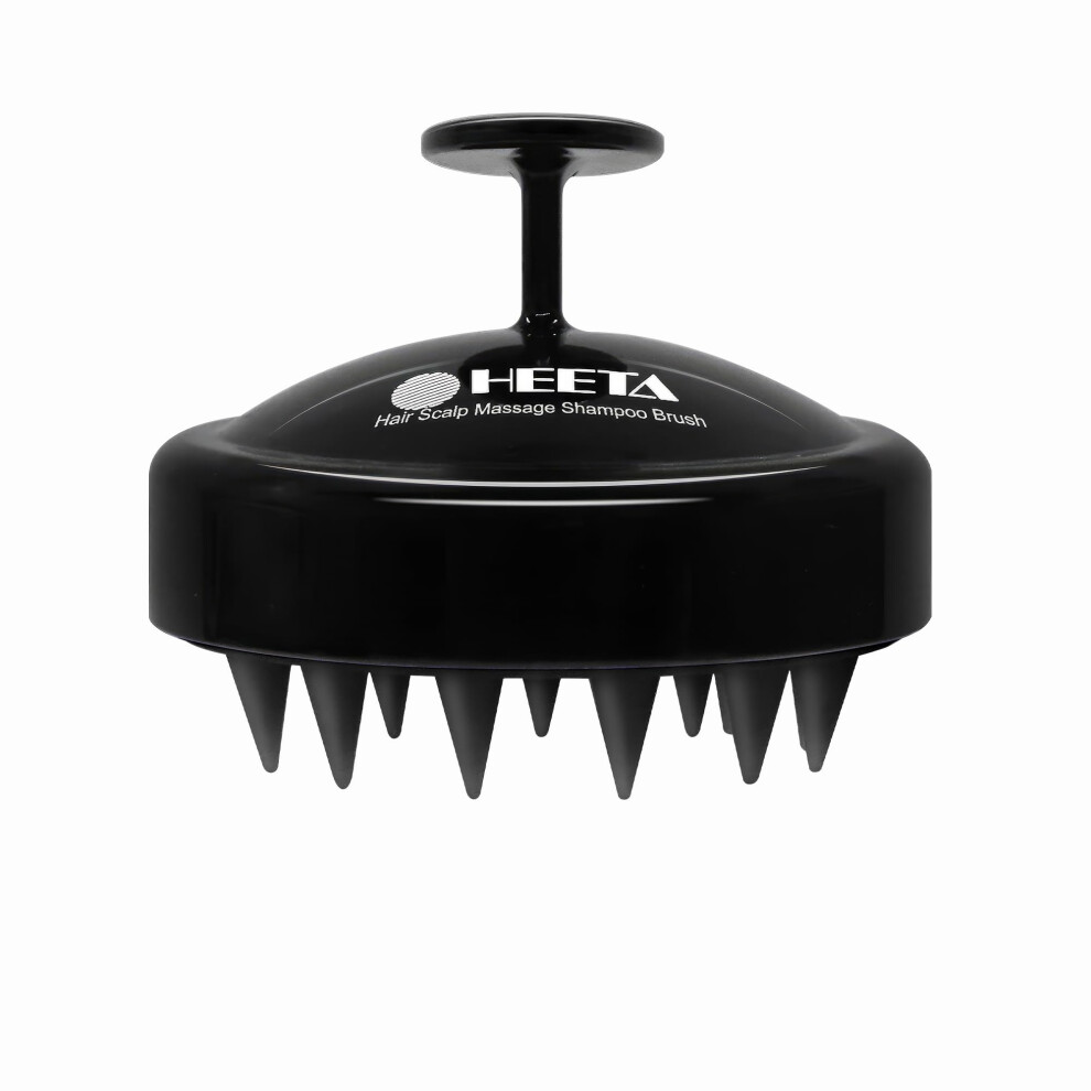Heeta Scalp Massager Hair Growth, Scalp Scrubber With Soft Silicone Bristles For Hair Growth & Dandruff Removal, Hair Shampoo Brush For Scalp Exfolia