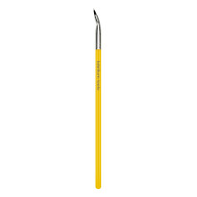 Bdellium Tools Professionele Make-up Kwast - Studio Series 708 Bent Eyeliner - Met Zachte Synthetische Vezels, Voor Gladde Toepassing (Geel, 1st)