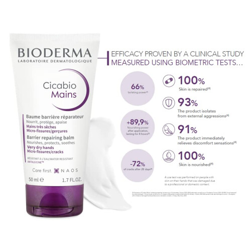 Bioderma Cicabio Hands - Repairing barrier balm 2