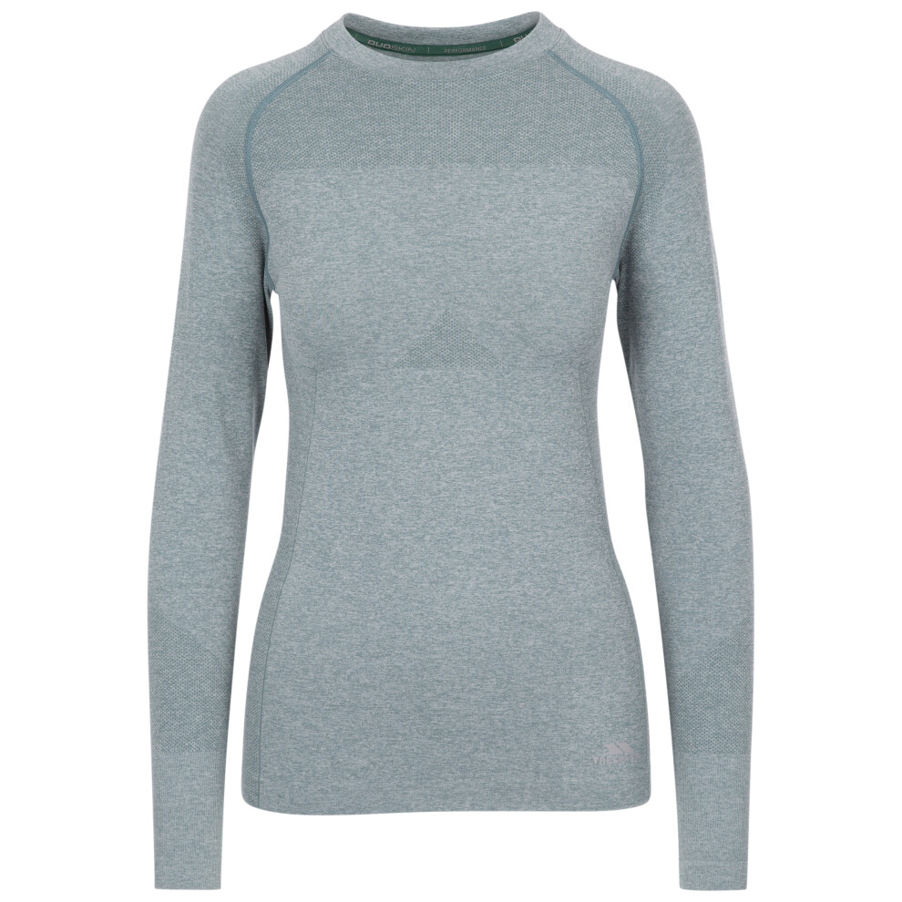 (3XL, Teal Mist) Trespass Womens Long Sleeve Workout Top Pelina