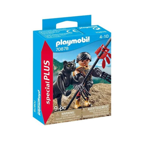 PLAYMOBIL Playmobil - Krieger mit Panther