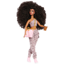 Naturalistas Fashion Pack Coffee Casual 7 rszes ruha s kiegsztok 11,5 hvelykes Naturalistas babkhoz, amelyeket a Purpose Toys tervezett s fejl