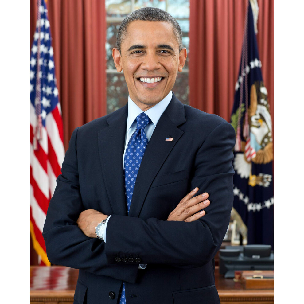 Frame a Patent Barack Obama Photograph - Historical Artwork from 2012 - US President Portrait - (4" x 6") - Gloss