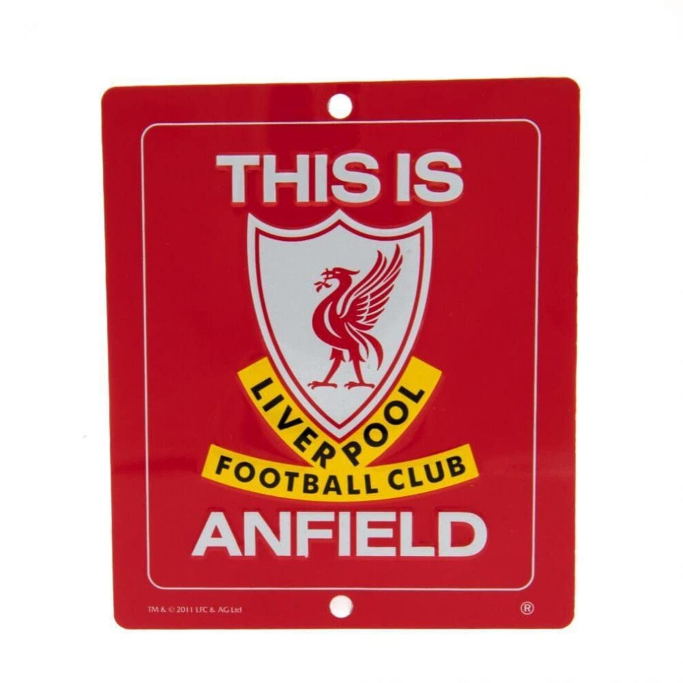 Liverpool F.C. This Is Anfield Sign Small