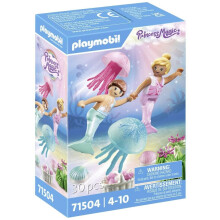 Playmobil Meerjungfrauenkinder mit Qualle