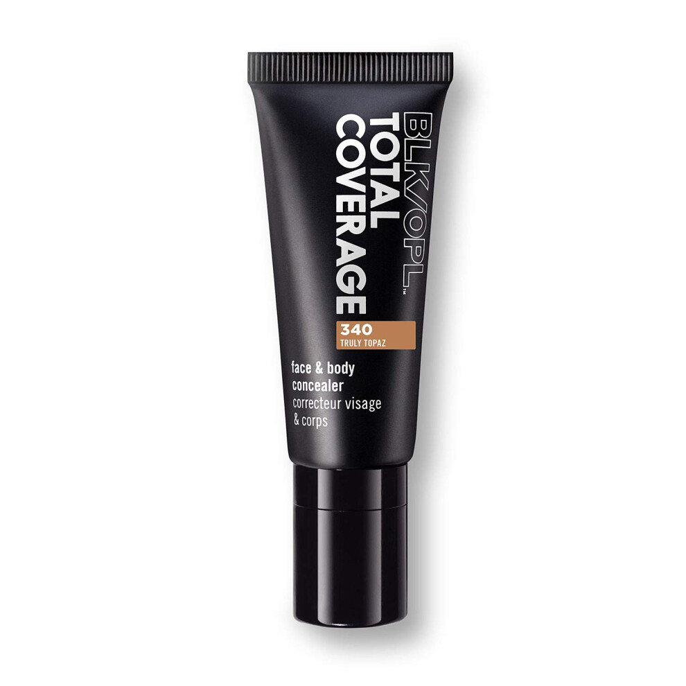 BLK/OPL TOTAL COVERAGE Face & Body Concealer, Truly Topaz - maximum-coverage, smudge-resistant, cruelty-free