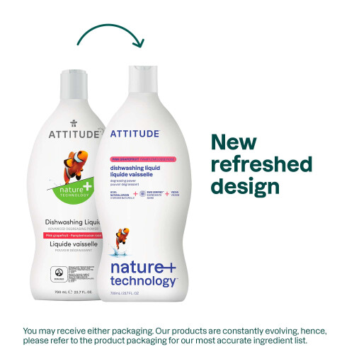 Nature + Technology, Spülmittel, Rosa Grapefruit 1