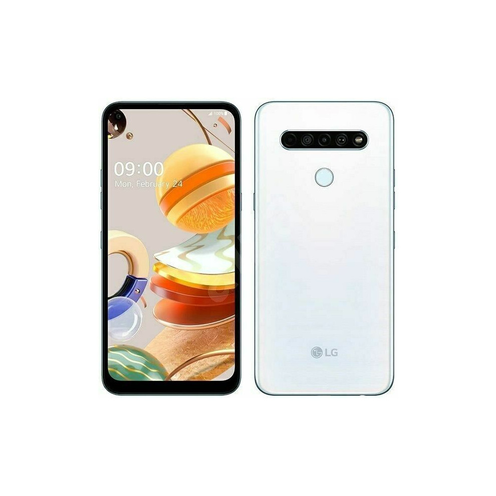Lg K61 Lm-Q630eaw 4/128Gb Dual Sim 48Mp Main Camera White