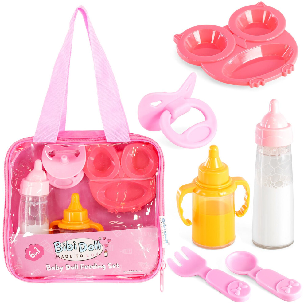 BiBi Doll Magic Milk Bottle Baby Doll Accessories Doll Feeding Set Doll Play Sets Dummy