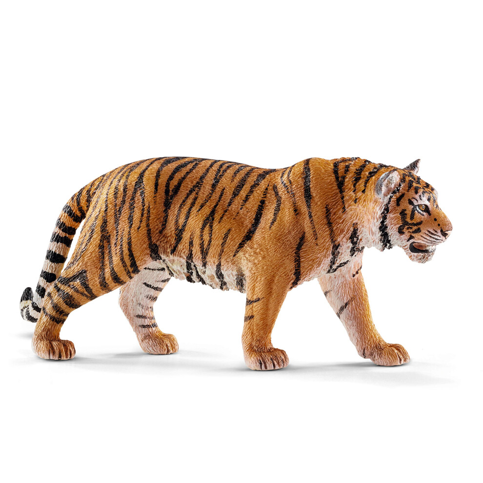 Schleich Wild Life, Realistic Safari Jungle Animal Toys for Boys and Girls, Tiger Toy Figurine, Ages 3+