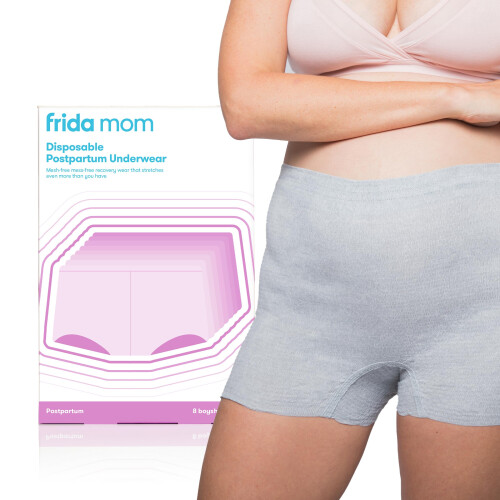 Frida Mom Γυναικείο Boyshort, Γκρι, Κανονικό (Μέση 28"-42" Ανοιγμένη)