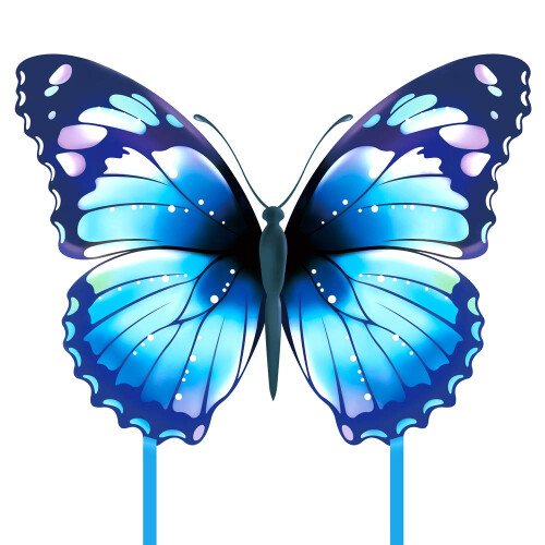 Kite Butterfly (azul)