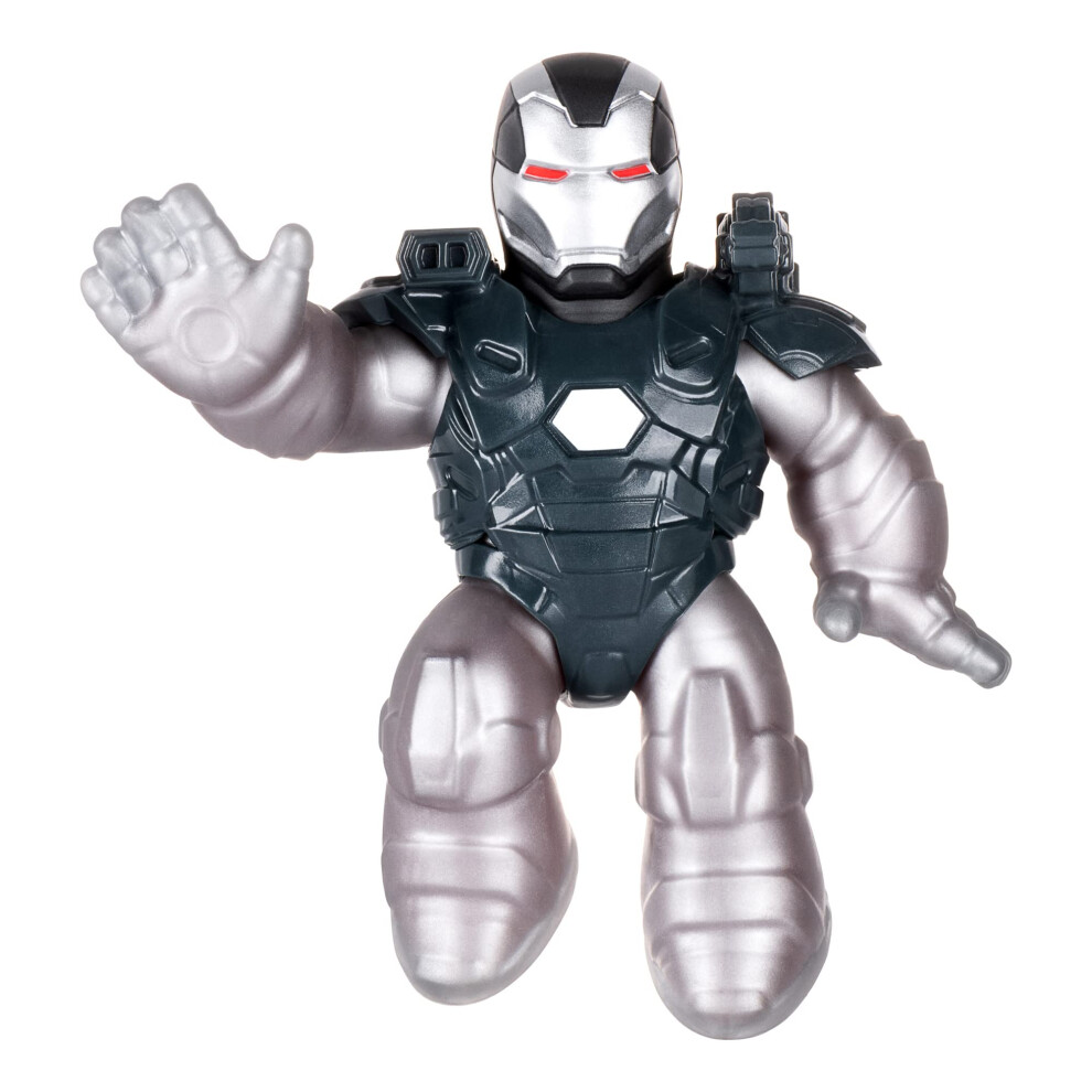 Heroes of Goo Jit Zu Marvel War Machine Hero Pack - Super Scrunchy Bead Filled Marvel Figures 4.5'' Tall (41494)