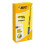 BIC BIC Brite Liner Grip Highlighter, Chisel Tip, Yellow, 12-Count 1