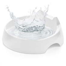 CatGuru Whisker Stress Free Cat Water Bowl, Reliefs Whisker Fatigue, Wide Cat Dish, Non Slip Cat Feeding Bowls, Shallow Cat Food Water Bowls, Non Ski