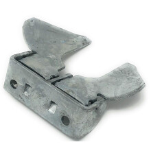 V?gmonteret Gate Butterfly Gaffell?s - 1-3/8"""" Gaffel K?deled Hegnsl?ge hardware K?deled Hegn Gate dele