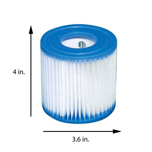 Intex Intex Schwimmbecken Easy Set Filterkartuschen Ersatz - Typ H (2er Pack) 2