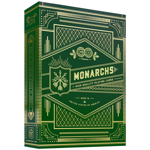 theory11 Monarch Playing Cards (Green)