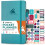 Clever Fox Pocket Planner Weekly - Αδιάθετος Μηνιαίος Στόχος και Ημερολόγιο 3.7x6.7" (Ακουαμαρίνα) 1