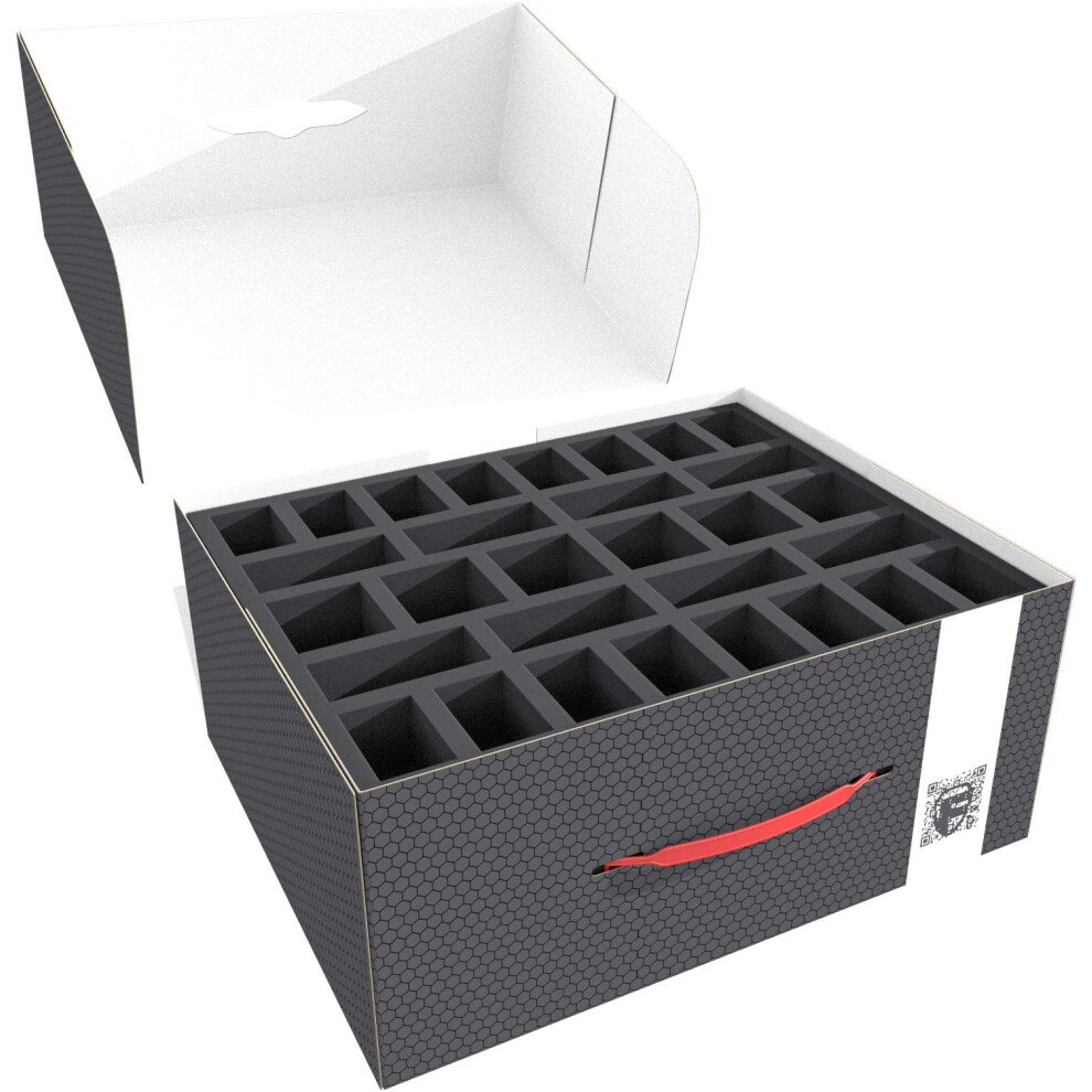 Coffre de rangement Feldherr FSLB150 compatible avec les figurines     base large