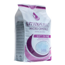 Kattenbakvulling Parels Micro Kristallen Ongeparfumeerde, niet-klonterende kristallen kattenbakvulling met Odorbond 10,5 pond