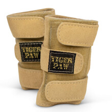 Soportes de Muñeca de Gimnasia Tiger Paw Auténticos (Vendido en Pares)- Muñequeras de Competición, Ajustables, M