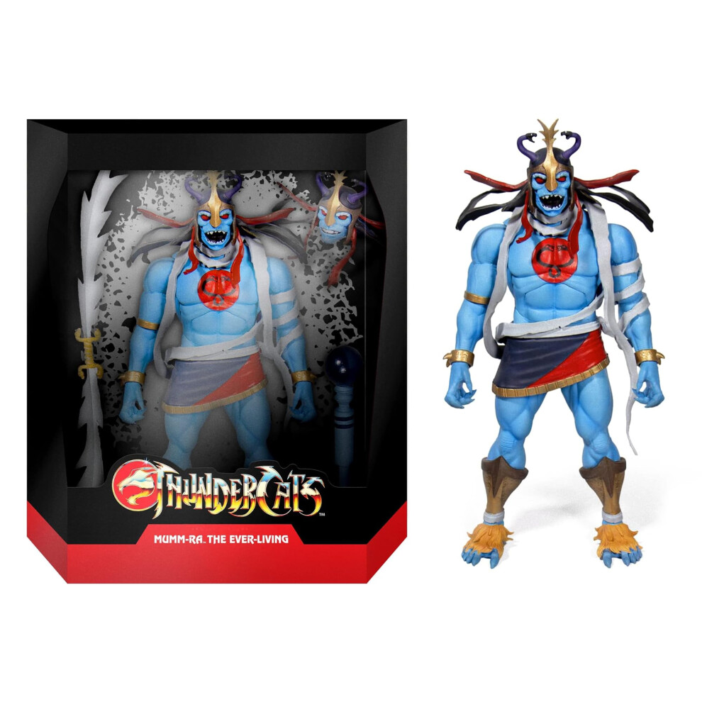 Super7 Thundercats Mumm-Ra The Ever-Living with Ma-Mutt 2-Pack - ULTIMATES! 7 in Scale Action Figure