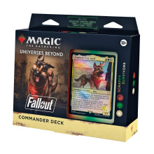 Magic: The Gathering Fallout Commander Deck - Schrottüberlebende (100-Karten Deck, 2-Karten Collector Booster Probe)