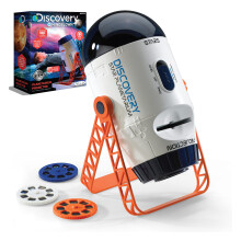 Discovery 1423000801 Mindblown 1423000801-Proiettore planetario-Proiettore spaziale 2 in 1 con stelle e pianeti-per bambini dai 6 anni Mittel