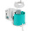 Geberit Geberit Pneumatic Dual Flush Activation Unit 240.574.00.1, Multi-Colour 1