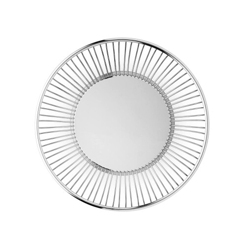 Alessi Alessi Drahtkorb, rund aus Edelstahl 1