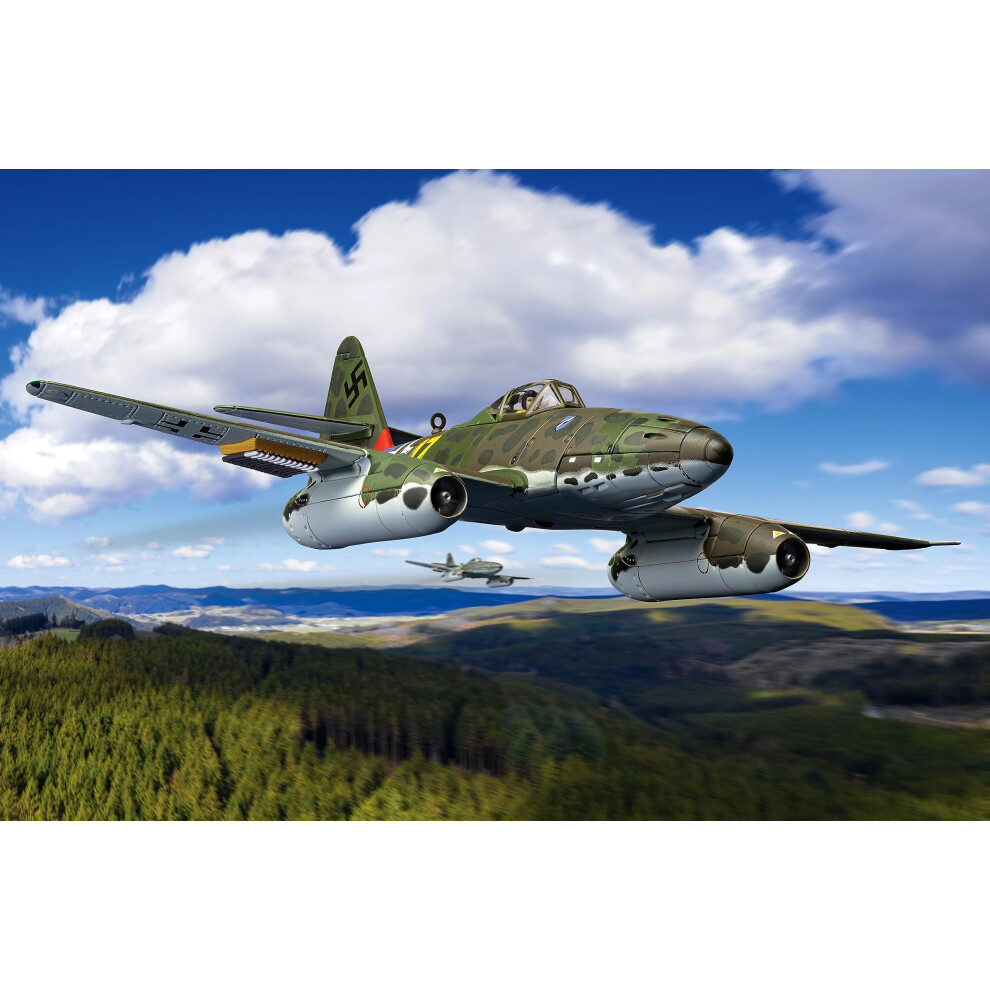 Corgi Messerschmitt Me262A-1A Fighter Aircraft LT. Walter Hagenah, III - Jagdeschwader 7, Larz Airfield, Germany (1945) German Luftwaffe The Aviation