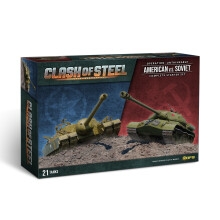 Gale Force Nine - Clash of Steel - Operation Unthinkable American v.s. Soviet Complete Starter Set - Tabletop Miniatures Wargame