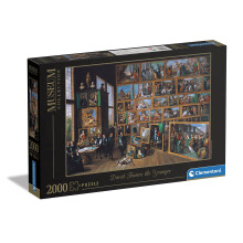 Clementoni - 32576 - Museum Collectie - Teniers, Aartshertog Leopold Wilhelm - 2000 Stukken - Volwassen Puzzel, Kunst