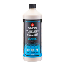 Weldtite Tubeless Sealant - Preventative Liquid Bike Tyre Seal for All tubeless Ready Bicycle Wheels - 1Ltr, 41139/1L