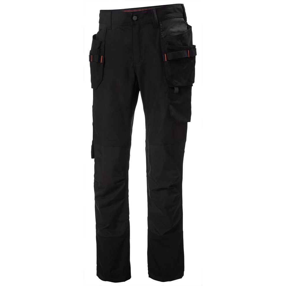 Helly-Hansen Women's Workwear Luna/Gale Construction Pant, Black - 4/32 (26W x 32L)