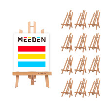 MEEDEN 12 pakke 16 tommer bord staffeli: bord staffeli stativ til maling-b?g tr? stativ maleri fest staffeli b?rn mini b?rbar desktop display sta