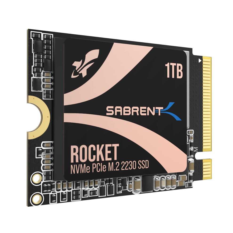 SABRENT Rocket 2230 NVMe 40 1TB High Performance PcIe 40 M2 2230 SSD SB-2130-1TB]-image-OPC-PFC2S5D-NEW