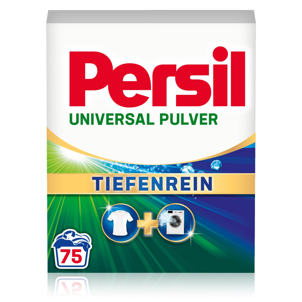 Persil Universal Detergent Powder (75 Loads | 9.9 lbs | 4.5 kg) - All-in-one Solution For Deep Clean Laundry And Freshness For The Machine